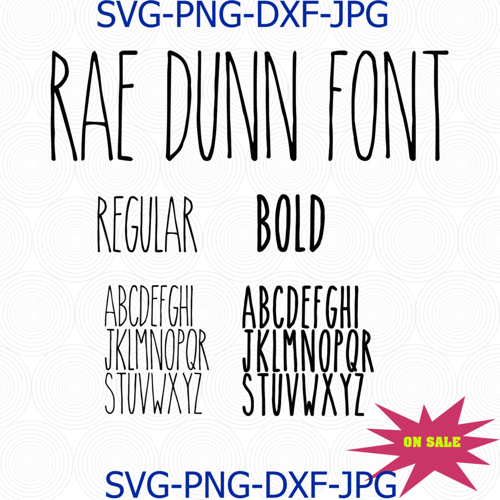 Rae Dunn Font Svg Png Cricut - Welcome To Our Shop