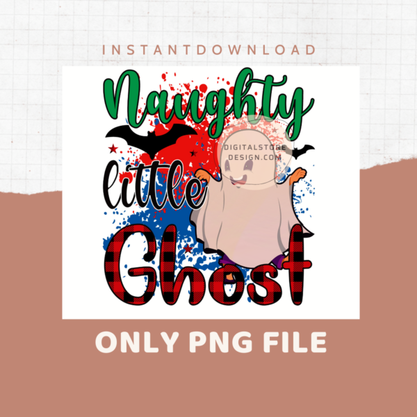 Naughty Little Ghost Png,